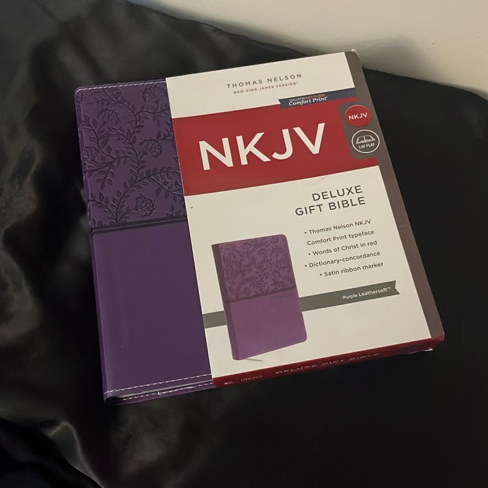 Purple NKJV Bible